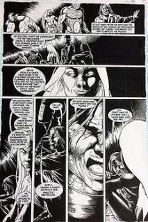 Vermillion #5 page 18 - Original page by Al Davison - Unique copy - (1997)