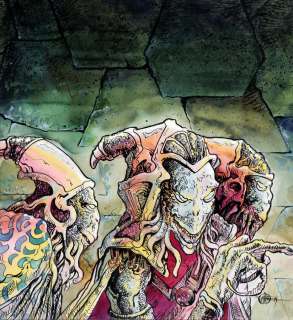 Druillet | Dagon, illustration Ã  l’encre de Chine et Ã  … | Banque Dessinée