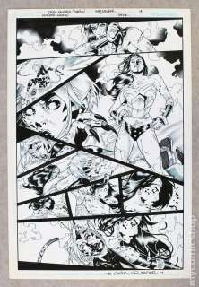 Original Art For Sensation Comics Featuring Wonder Woman (2014) Issue 6, Page 18 by Drew Edward Johnson and Ray Snyder | mycomicshop.com