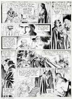 Swolfs | Le Prince de la nuit, planche n°28 Ã  l’encre… | Banque Dessinée