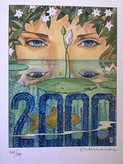 Milo Manara | Milo Manara - Milo Manara 8 Litographie LE 799 - Page volante - EO (1999) | Catawiki