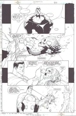 Frank Quitely, Jaime Mendoza | JLA Earth 2 Page 90 by Frank Quitely | Panel Gallery