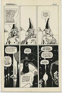 CEREBUS THE AARDVARK Issue #7 Interior Page | ComicConnect