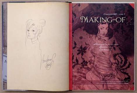 Vincent | Chimère(s) - Tirage de luxe "Chimère(s) 1887" Tome 02 + 2 ex-libris + dédicace - Cartonné - EO (2012) | Catawiki