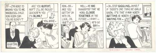 Leonard Starr | Starr - Little Orphan Annie 4/23/1981 NO RESERVE! | Russ Cochran