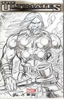 Paul Pelletier | Sketch Cover, Ultimate Thor | Paul Pelletier