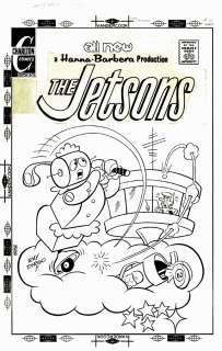 Ray Dirgo - the jetsons #17 cover (large art) 1973