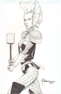 Koi Turnbull - Storm As Thor 11 X 17