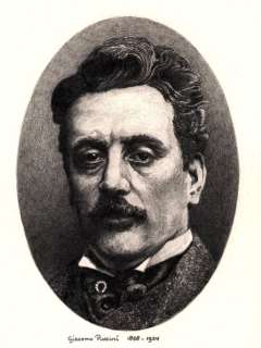 Dulieu, Jean | Dulieu, Jean - Originele tekening - Portret van Giacomo Puccini (1858-1924) - (1986) | Catawiki