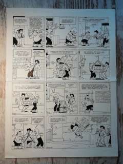 Haakman, Hein | Haakman, Hein - Originele pagina - Sjors en Sjimmie - Complete gag - (1989) | Catawiki