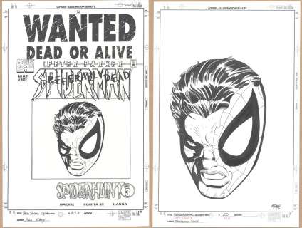 Mark Kirby | Kirby -  Marvel Comics Original Cover Art #89 March 1997 | Russ Cochran