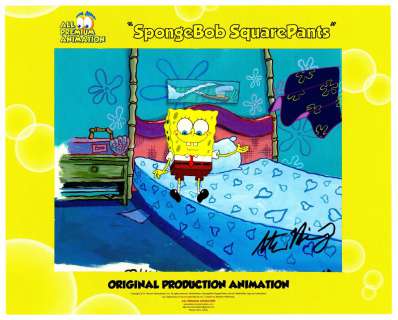 Stephen Hillenberg | Hillenberg - "Sponge Bob Square Pants", COA | Russ Cochran