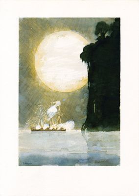 Enrique Breccia | “Cuore di tenebra” – illustrazione 02 | Cart Gallery