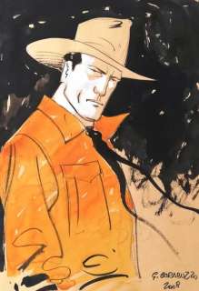 Giancarlo Caracuzzo | Tex - G. Caracuzzo - Original Artwork Signed - Page volante - (2008) | Catawiki