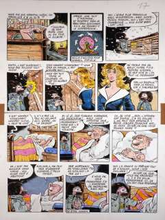 Dimitri | Dimitri - Planche originale couleur - Le Goulag T12 - Halte Ã  la viscère (planche 17) - (1992) | Catawiki