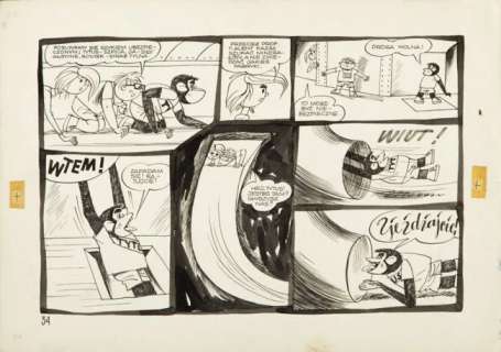 Henryk Jerzy Chmielewski (b. 1923), "Tytus, Romek and | Desa Unicum