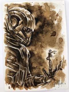 Juapi Coffee Artist | Original Coffee Painting - ANT MAN & THE WASP (2021) | Catawiki