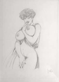Leone Frollo | Pin Up - Leone Frollo - studio originale - Page volante | Catawiki