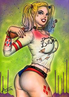 Alvin Silvrants | Harley Quinn - Sexy butt by: Alvin Silvrants | Catawiki