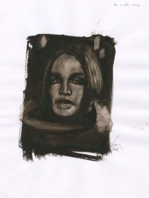Christian de Metter | 2001 - Femme dans la nuit | Huberty Breyne Gallery