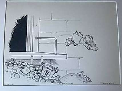 Patrick Block | Original ink artwork by American Disney artist Patrick Block. - Sweet Number One - Exemplaire unique - (2016) | Catawiki