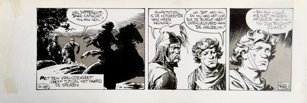 Gerrit Stapel, Original-Comicstrip von Huon the Mistling V10 Der Seelöwe 1969 | Comic Art Masters