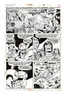 John Buscema & Joe Sinnott | John Buscema & Joe Sinnott, Fantastic Four no. 117 (page 22), 1971 | BYDealers