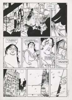 Alfred | Alfred - Planche originale - Abraxas T.2 - Le Rideau gris - (2001) | Catawiki