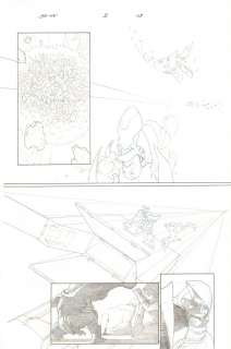 Esad Ribic - Secret wars #5 p. 13 - doctor doom, doctor strange, and molecule man unleash their plot against the beyonders - 2015 signed