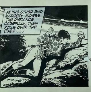 Romero, Enric Badia | Romero, Enric Badia - Original strip - Modesty Blaise - (1971) | Catawiki