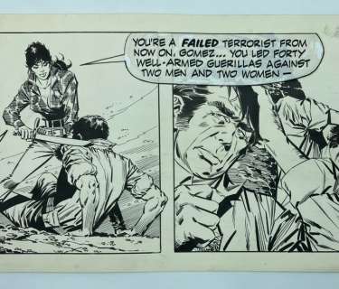 Romero, Enric Badia | Romero, Enric Badia - Original strip - Modesty Blaise - (1971) | Catawiki