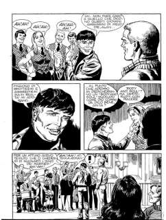 Roberto Diso | Mister No n. 73 - 4x R.Diso - Tavole Originali "Sangue sulla neve" - Page volante - EO - (1981) | Catawiki