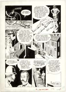 158: Crandall 2 Creepy #50 p44 45 original comic art | Russ Cochran