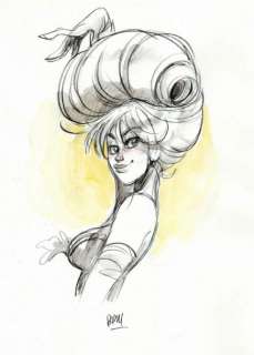 Barbucci. Dessin original non nominatif | BDEnchères