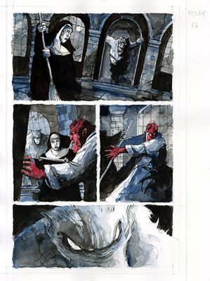 “Hellboy – the Monster of Nivola” – tav.16 | Cart Gallery