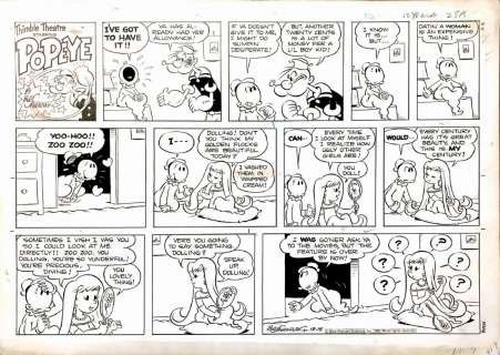 Bud Sagendorf Thimble Theatre starring Popeye | Little Nemo