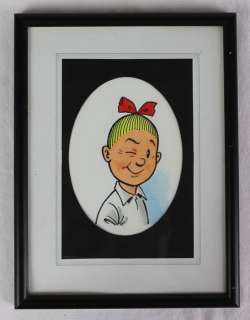 Eugeen Goossens | Eugeen Goossens - Originele tekening in kleur - Wiske - eindplaatje - (1998) | Catawiki