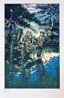 Planches Originales / Illustrations / Sérigraphies - DUBA, Pierre  Sérig