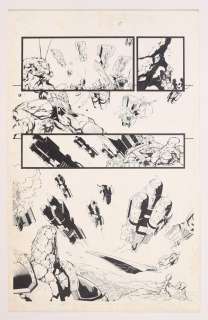  - Original Art for Incredible Hulk (1999 2nd Series) Issue 101, Page 110 by Carlo Pagulayan and Jeffrey Huet