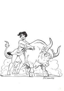 Di Sano | Sexyscope, illustration Ã  l’encre de Chine rÃ… | Millon