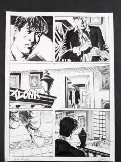 Gigi Simeoni | Dylan Dog - Il volo dell’angelo - Page volante - Exemplaire unique - (2015) | Catawiki