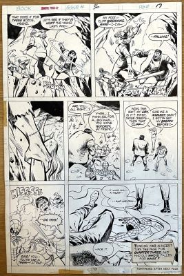 Sal Buscema / Vince Coletta | Marvel Team-up 36p17 | Thornbush Art