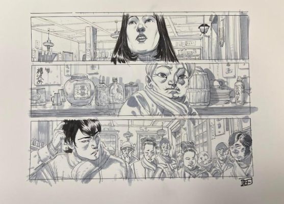 ORIGINAL POUR "NEIGE DE SANG" PAR JEF - P. 52 | Pulp’s