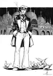 Tamburo, Nico - Tamburo, Nico - Original drawing - Tribute to Corto Maltese - (2021)