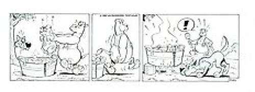 Wil Raymakers & Thijs Wilms | Boes - Originele strook uit Boes Integraal 13 - Formaat: 43 x 15 cm. | Catawiki