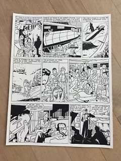 Daniel Torres - Torres, Daniel - Original page (p.8) - Estrella Lejana - Roco Vargas - (1986)
