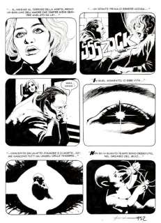 Corrado Roi | Brendon speciale n. 8 - Corrado Roi 3x Tavole Originali "Nel cuore del buio" - Page volante - Exemplaire unique - (2010) | Catawiki