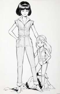 Leloup | Yoko Tsuno, illustration Ã  l’encre de Chine e… | Millon