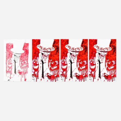 Lot 278 - Shawn Langley, The Rejected #1 Cover Original Art (Source Point Press, 2017) | Landry Pop Auctions