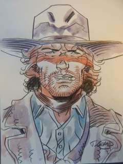 Girod, Thierry | Girod, Thierry - Originele tekening in kleur - Durango | Catawiki